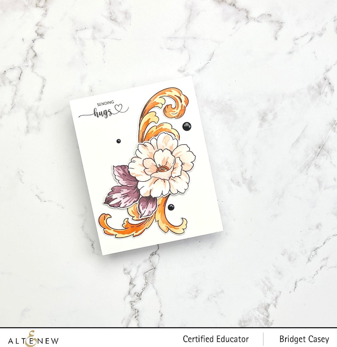 Altenew Craft Your Life Project Kit Craft Your Life Project Kit: Floral Acanthus & Add-on Layering Stencil Bundle