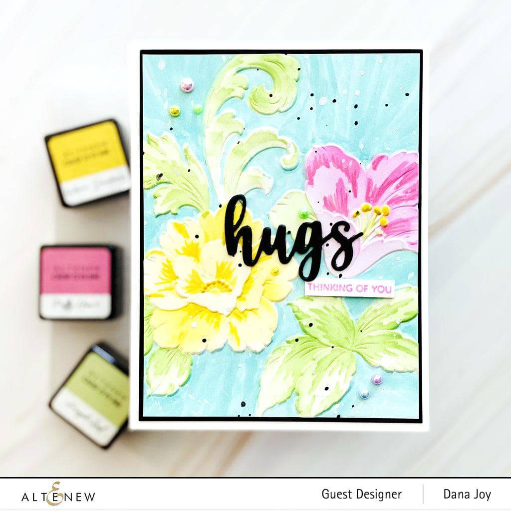 Altenew Craft Your Life Project Kit Craft Your Life Project Kit: Floral Acanthus & Add-on Layering Stencil Bundle