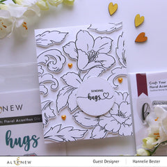 Altenew Craft Your Life Project Kit Craft Your Life Project Kit: Floral Acanthus & Add-on Layering Stencil Bundle