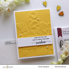 Altenew Craft Your Life Project Kit Craft Your Life Project Kit: Floral Acanthus & Add-on Layering Stencil Bundle