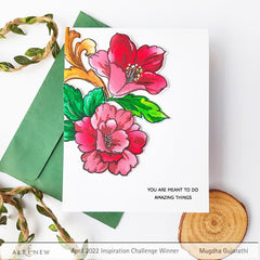 Altenew Craft Your Life Project Kit Craft Your Life Project Kit: Floral Acanthus & Add-on Layering Stencil Bundle