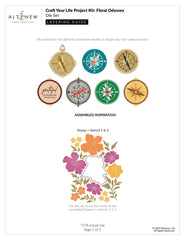 Craft Your Life Project Kit: Floral Odyssey