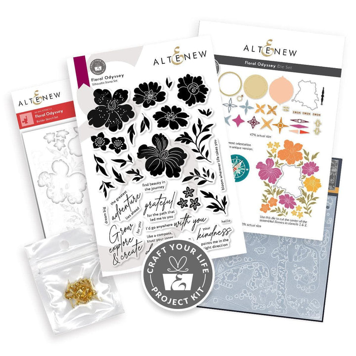 Craft Your Life Project Kit: Floral Odyssey