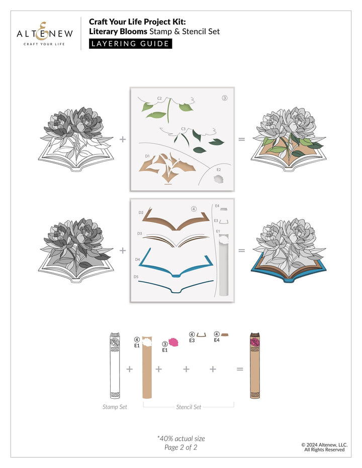 Craft Your Life Project Kit: Literary Blooms
