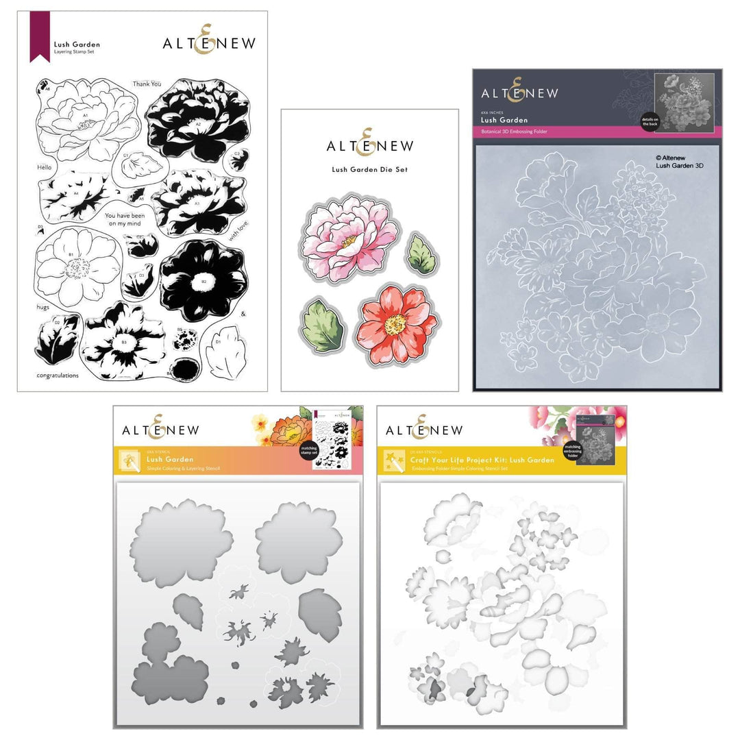 Altenew Craft Your Life Project Kit Craft Your Life Project Kit: Lush Garden