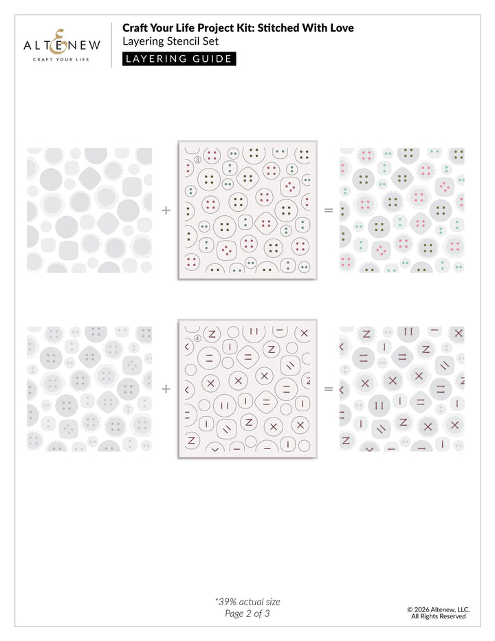 Craft Your Life Project Kit: Stitched With Love