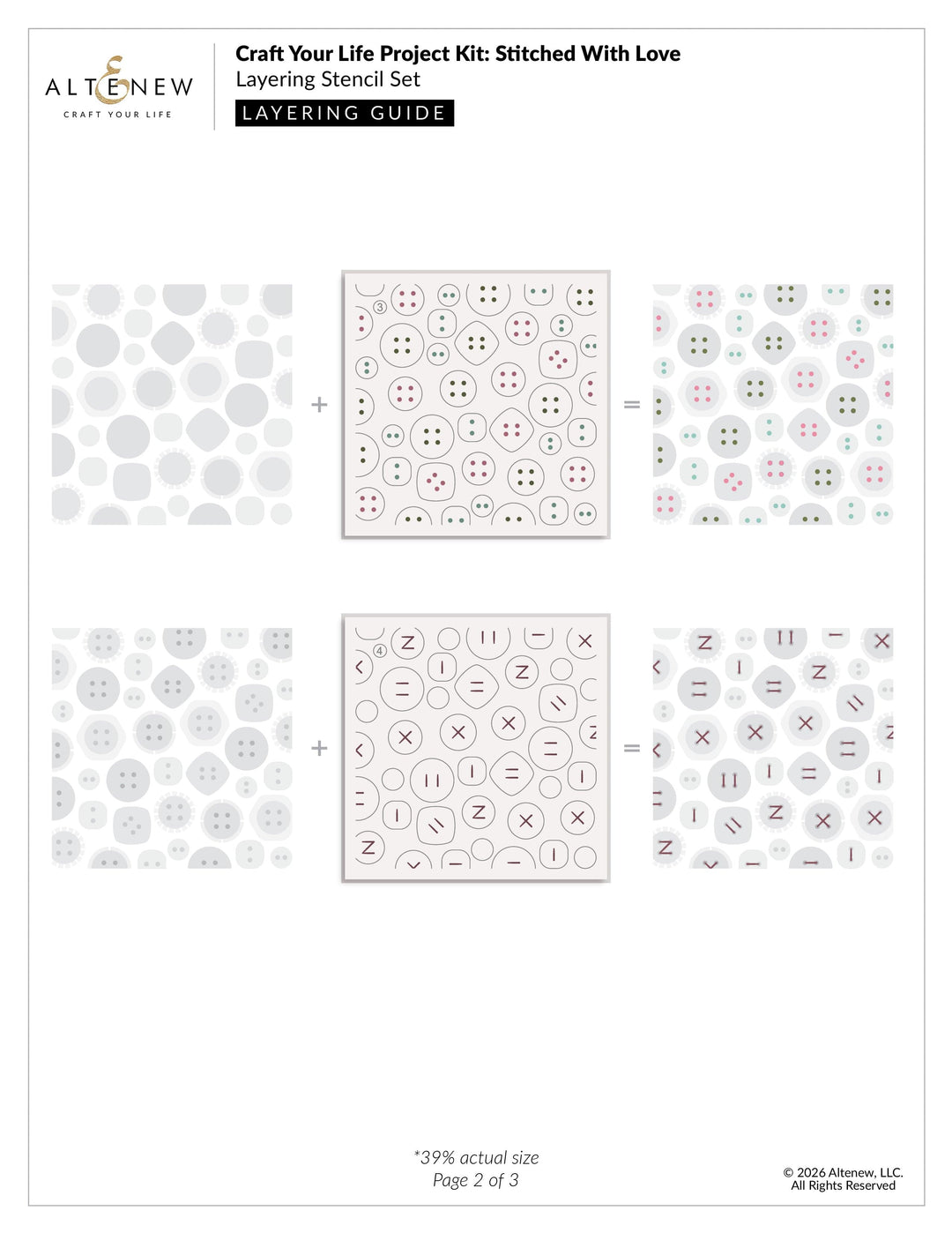Craft Your Life Project Kit: Stitched With Love & Add-On Die Bundle