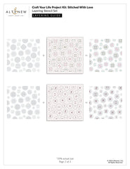 Craft Your Life Project Kit: Stitched With Love & Add-On Die Bundle