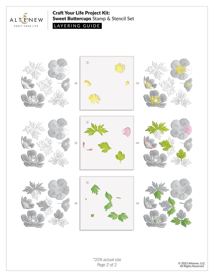 Craft Your Life Project Kit: Sweet Buttercups