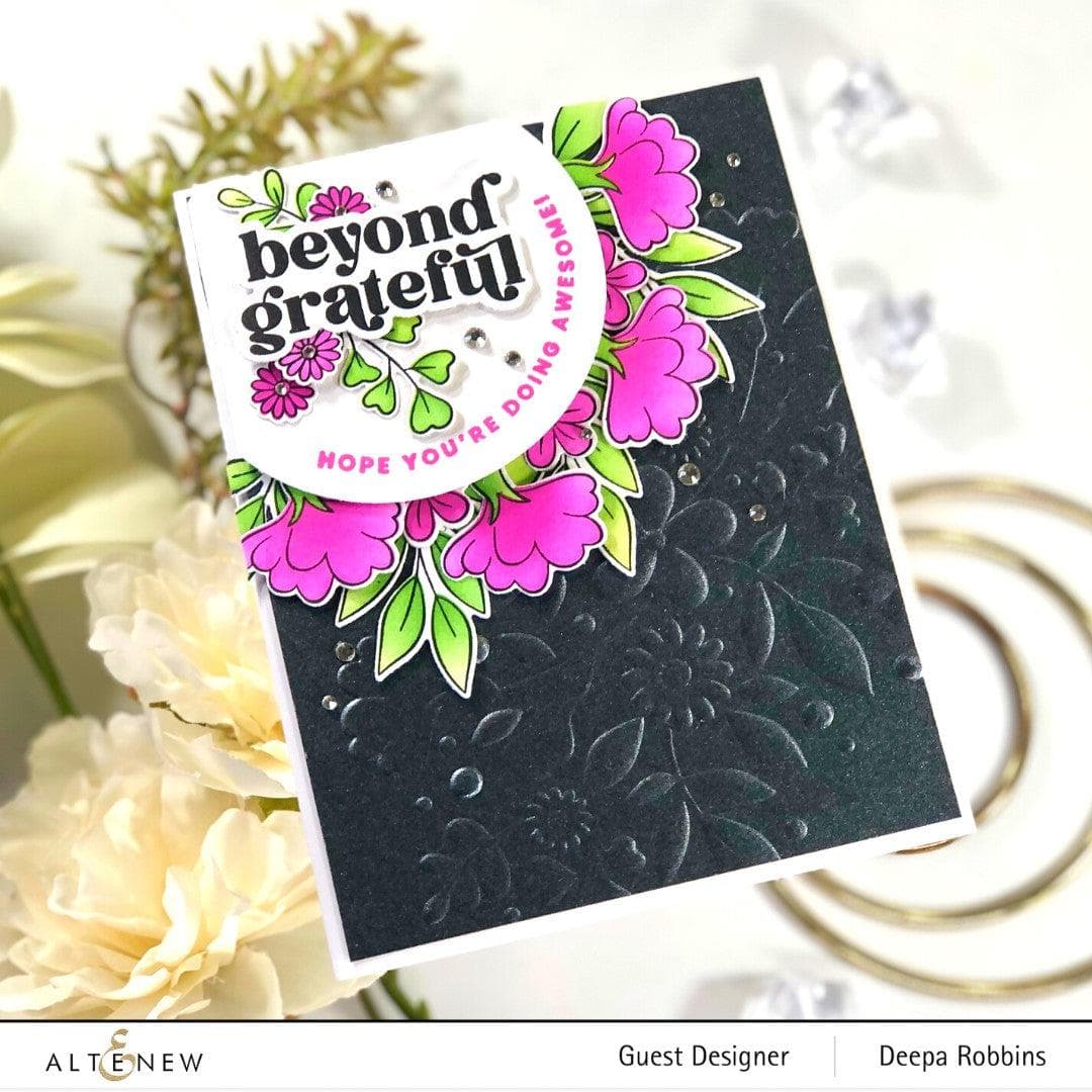 Altenew Craft Your Life Project Kit Craft Your Life Project Kit: Zero-Waste Flowery Pattern