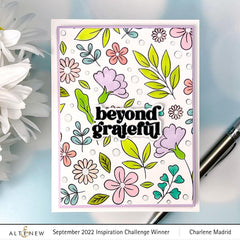 Altenew Craft Your Life Project Kit Craft Your Life Project Kit: Zero-Waste Flowery Pattern
