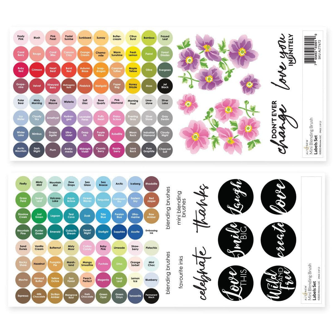 Altenew Decal & Tool Bundle Ink Blending Deluxe Bundle