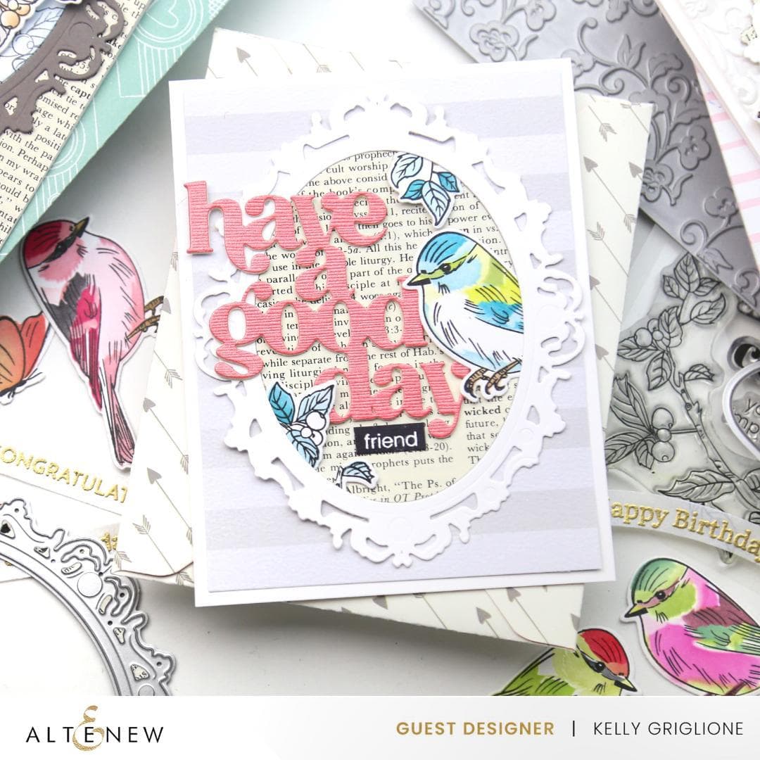 Sparkled Frame Die & Gem Sparkles Bundle