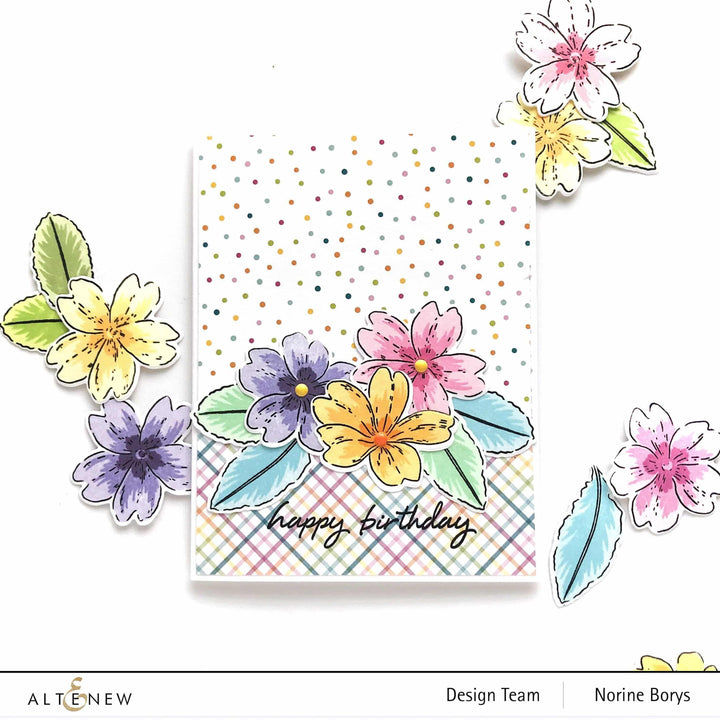 Altenew Die Bundle Build-A-Flower: Primrose Die & Add-On Layering Die Bundle
