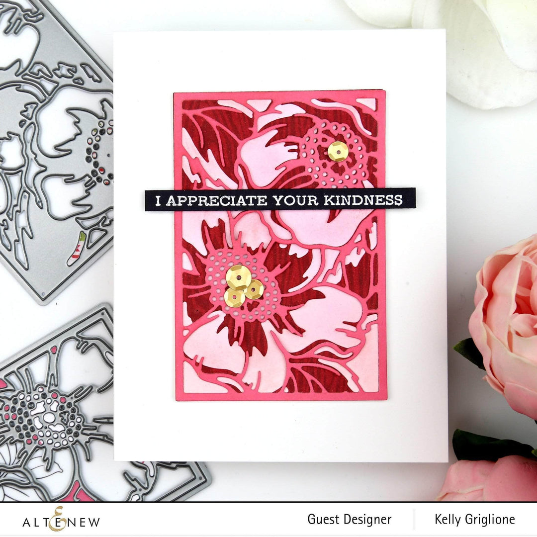 Altenew Die Bundle Dog Rose Panel A & B Die Bundle