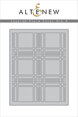 Altenew Die Bundle Layered Plaid Cover Die Bundle