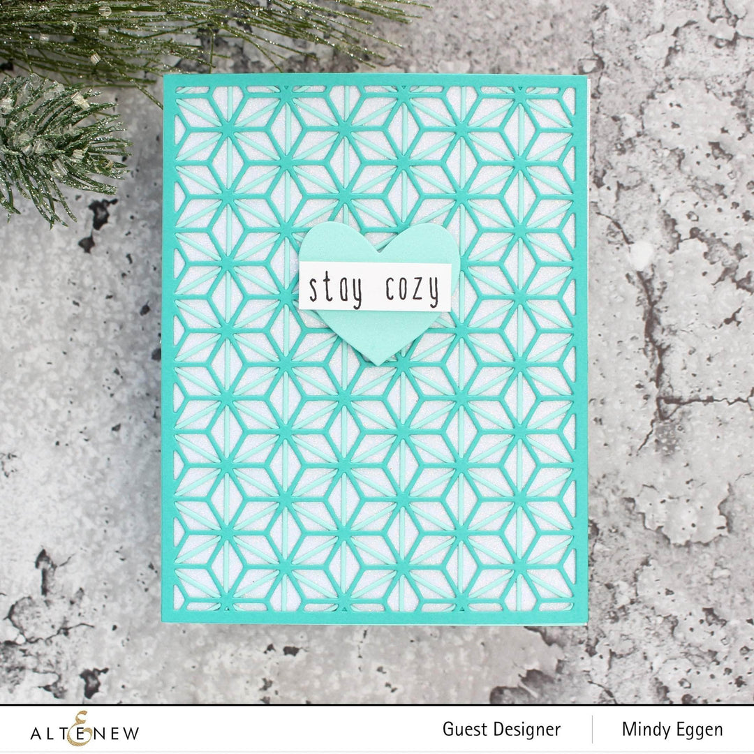 Altenew Die Bundle Layered Snowflake Stars Cover Die A & B Bundle