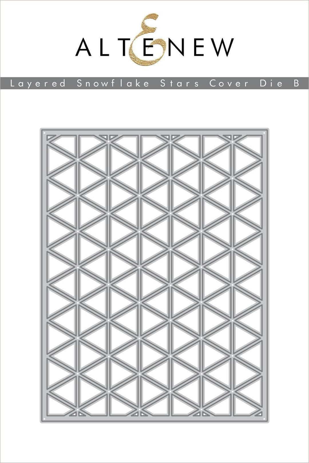 Altenew Die Bundle Layered Snowflake Stars Cover Die A & B Bundle