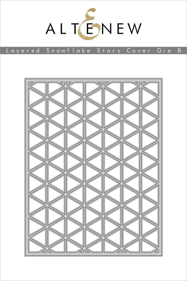 Altenew Die Bundle Layered Snowflake Stars Cover Die A & B Bundle