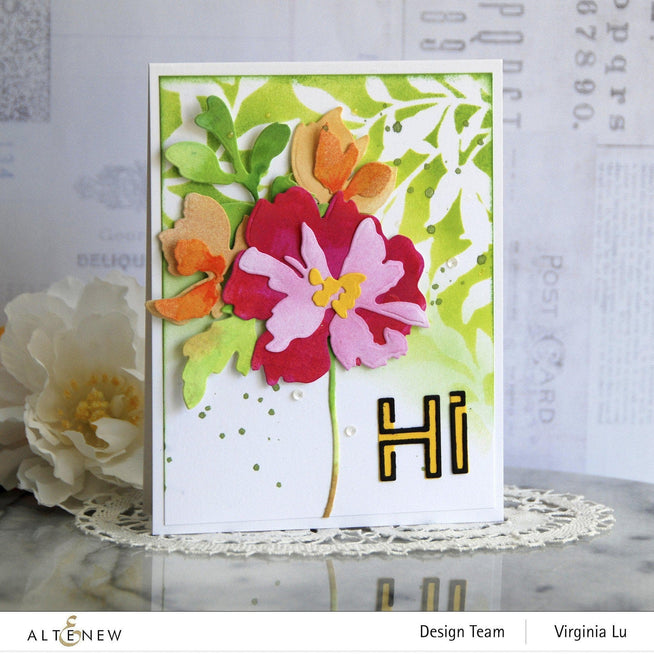 Altenew Die Bundle Linear Pathway Alpha Solid and Outline Die Bundle