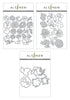 Altenew Die Bundle Amazing Astrology Floral 3D Die Bundle