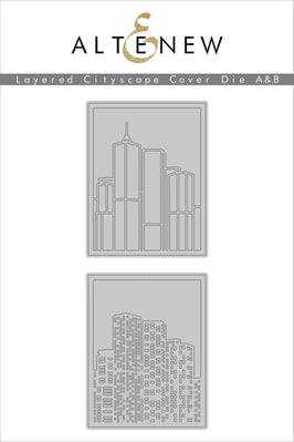 Altenew Die Bundle Layered Cityscape Cover Die A & B Bundle