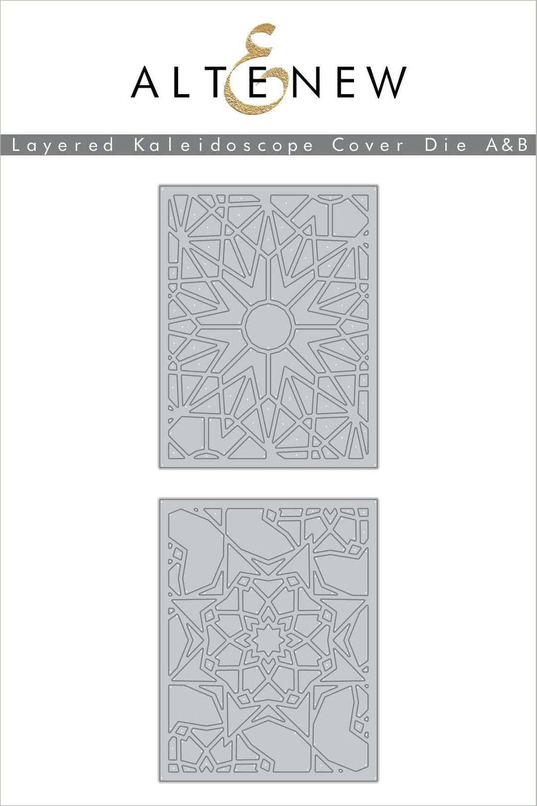 Altenew Die Bundle Layered Kaleidoscope Cover Die A & B Bundle