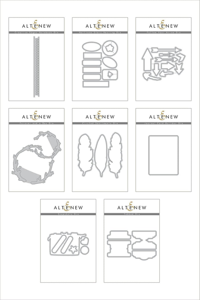 Altenew Die Bundle Snapshots of Our Story Die Bundle