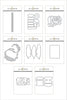Altenew Die Bundle Snapshots of Our Story Die Bundle