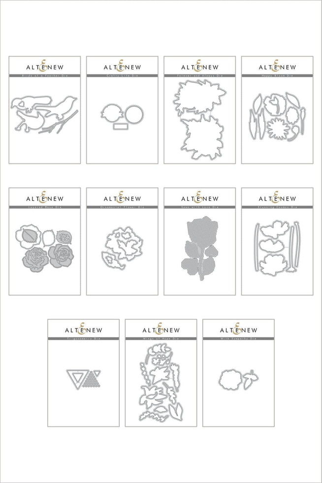 Altenew Die Bundle Wild and Free Die Bundle