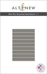 Altenew Die & Hot Foil Plate Bundle Essential Sentiments