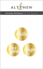 Altenew Die & Hot Foil Plate Bundle Everyday Sentiments