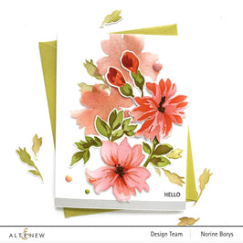 Altenew Die & Stencil Bundle Bitterroot Flower Layering Stencil & Die Bundle