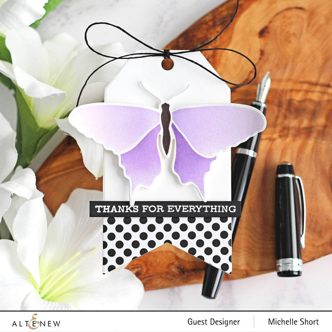 Altenew Die & Stencil Bundle Bountiful Butterflies Stencil & Die Bundle