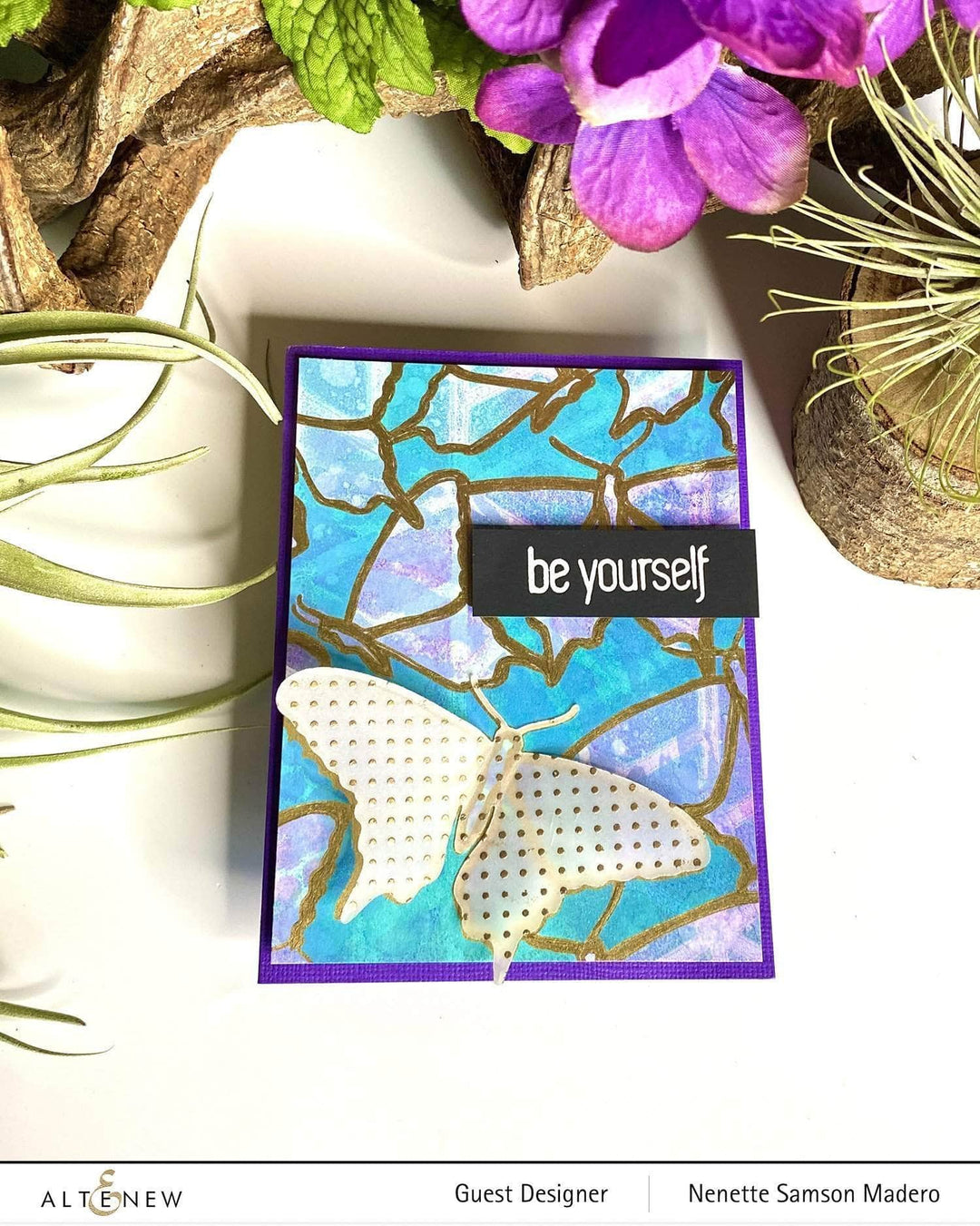 Altenew Die & Stencil Bundle Bountiful Butterflies Stencil & Die Bundle