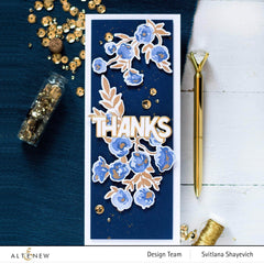 Altenew Die & Stencil Bundle Meadow Bush Layering Stencil & Die Bundle