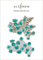 Altenew Die & Stencil Bundle Meadow Bush Layering Stencil & Die Bundle