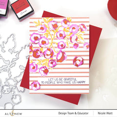 Meadow Bush Layering Stencil & Die Bundle