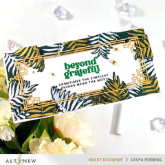 Altenew Die & Stencil & Hot Foil Plate Bundle Delicate Palms