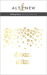 Altenew Die & Stencil & Hot Foil Plate Bundle Falling Stars