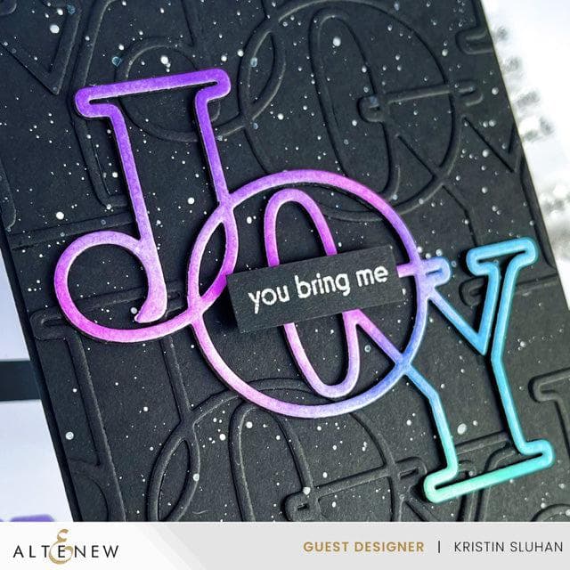 Altenew Die & Stencil & Hot Foil Plate Bundle Joy