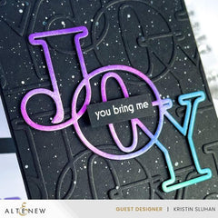 Altenew Die & Stencil & Hot Foil Plate Bundle Joy