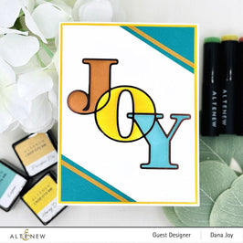 Altenew Die & Stencil & Hot Foil Plate Bundle Joy