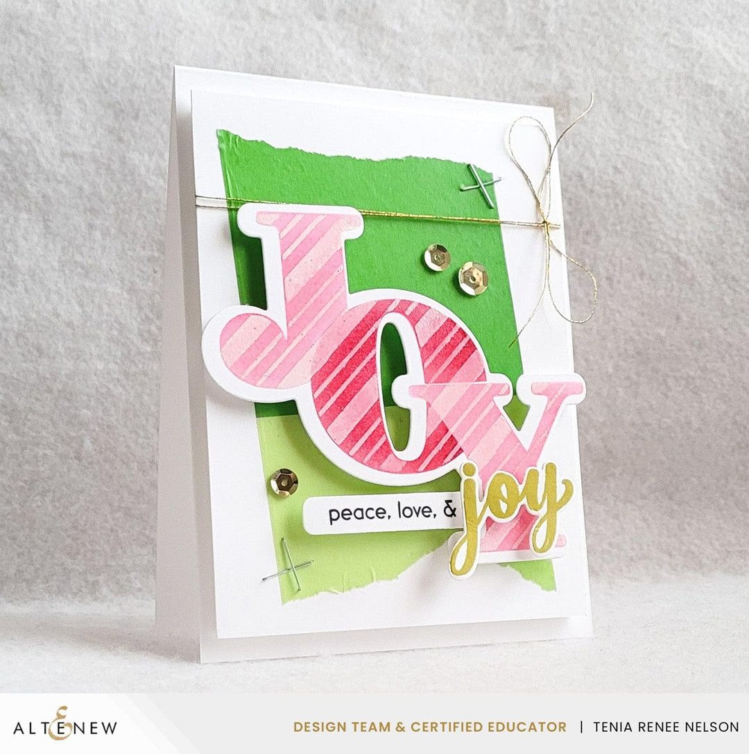 Altenew Die & Stencil & Hot Foil Plate Bundle Joy