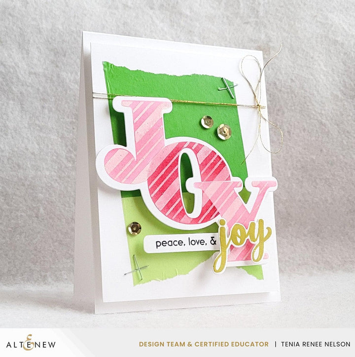 Altenew Die & Stencil & Hot Foil Plate Bundle Joy