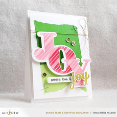 Altenew Die & Stencil & Hot Foil Plate Bundle Joy