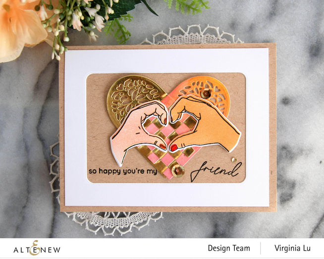 Part A-Glitz Art Craft Co.,LTD Dies A Little Bit of Love Die Set