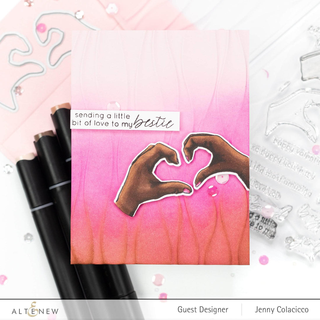 Part A-Glitz Art Craft Co.,LTD Dies A Little Bit of Love Die Set