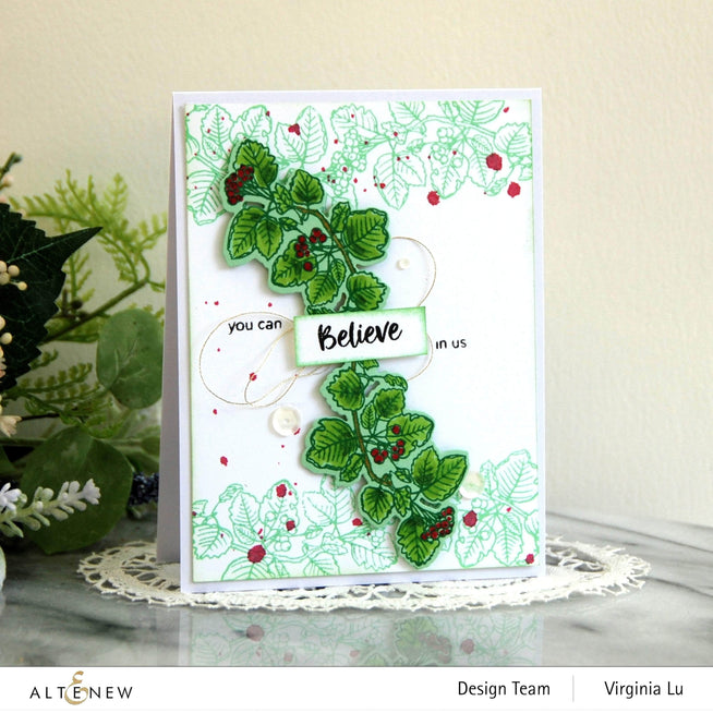 Part A-Glitz Art Craft Co.,LTD Dies Acai Berry Branch Die