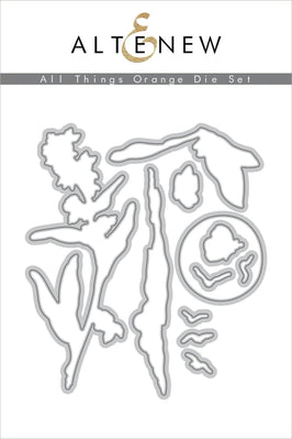 Part A-Glitz Art Craft Co.,LTD Dies All Things Orange Die Set